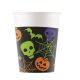 Halloween Happy papír pohár 8 db-os 200 ml FSC