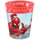 Pókember Crime Fighter micro prémium műanyag pohár szett 4 db-os 250 ml