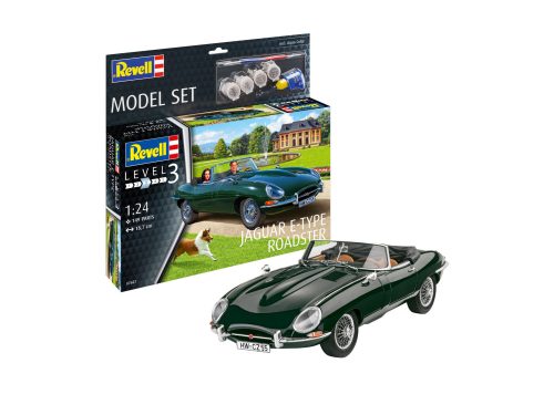 Revell Model Set Jaguar E-Type Roadster 1:24 (67687)