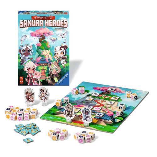 Ravensburger Társasjáték - Sakura Heroes