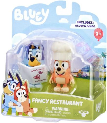 Bluey Figura dupla csomag Étterem