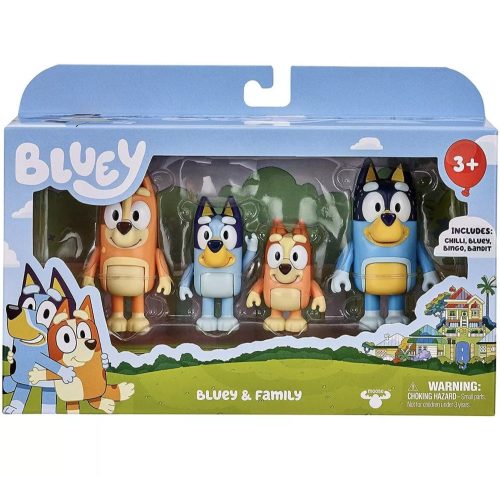 Bluey Család Figura Szett 4db