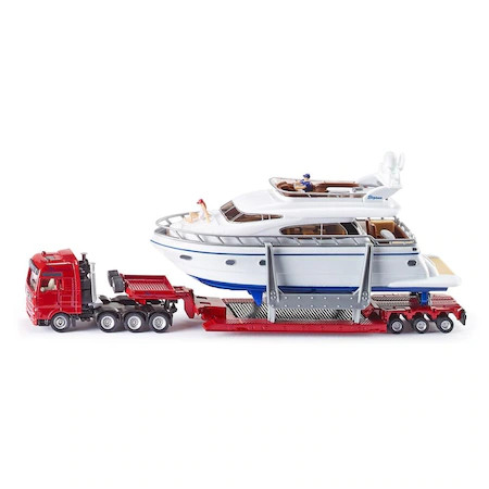 SIKU MAN kamion motoros yacht-tal 1:87 - 1849