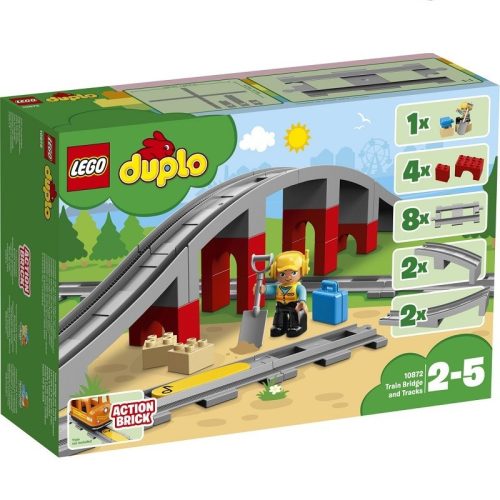 LEGO® DUPLO vasúti híd és sínek 10872