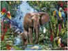 Ravensburger: Puzzle 150 db - Elefántok