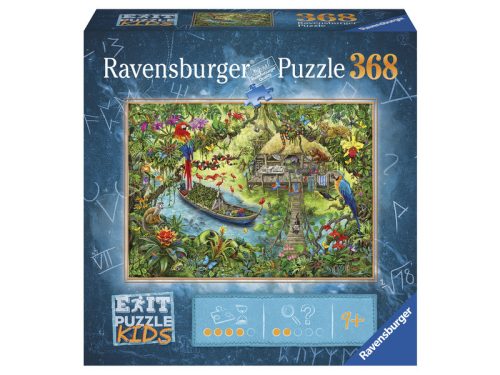 Ravensburger: Puzzle Exit Kids 368 db - Dzsungelexpedíció