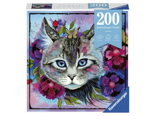 Ravensburger: Puzzle 200 db - Macskaszem