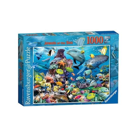 Puzzle 1000 db - A tenger kincsei