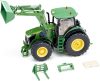 Siku John Deere 7310R emelővel Bluetooth applikációs traktor