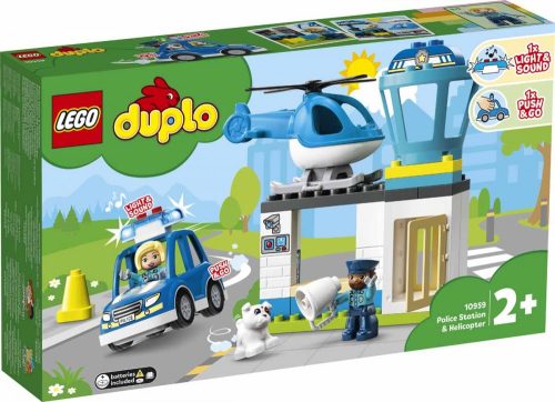 LEGO DUPLO Town 10959 Rendõrkapitányság és helikopter