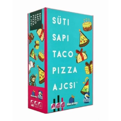 Süti, sapi, taco, pizza, ajcsi