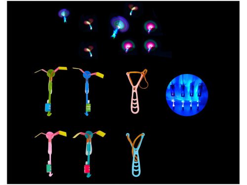 Nyílvesszõ szett rakéta LED fénnyel (4 db)