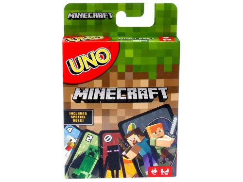 Minecraft Uno kártya