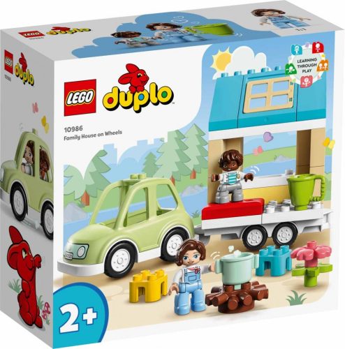 LEGO DUPLO Town 10986 Családi ház kerekeken