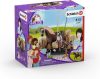 Schleich Horse Club 42438 Mosóhely, Emily és Luna