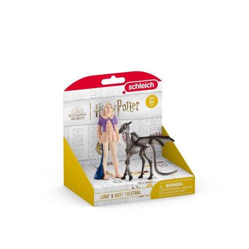 Schleich 42636 Harry Potter Luna és Thesztrál játékfigura