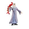 Schleich 42637 Harry Potter Dumbledore és Fawkes játékfigura