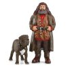 Schleich 42638 Harry Potter Hadrid és Agyar játékfigura