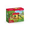 Schleich 42658 Erdei állatok etetése játékszett