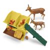 Schleich 42658 Erdei állatok etetése játékszett