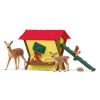 Schleich 42658 Erdei állatok etetése játékszett