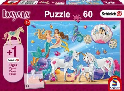 Bayala Varázslatos sellők 60 db puzzle + Femaya pillangócsikója