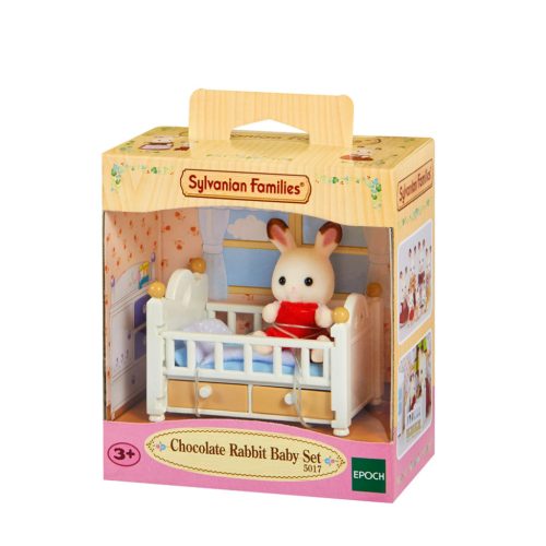 Sylvanian Families 5017 csoki nyuszi bébi kisággyal 