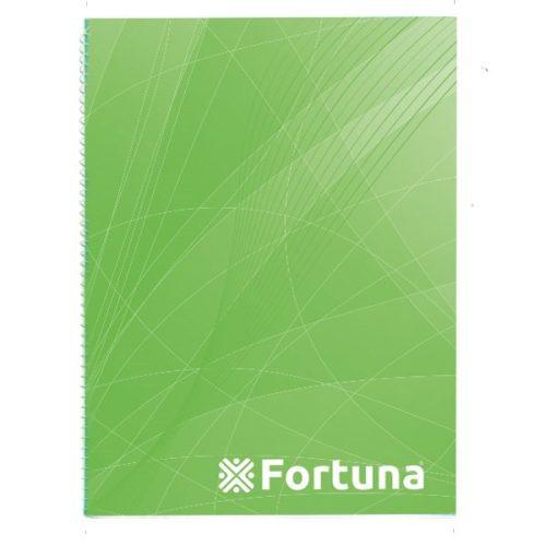 Spirálfüzet FORTUNA A/5 70 lapos sima