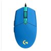 Egér vezetékes LOGITECH G203 LightSync USB 6 gombos 8000 DPI kék