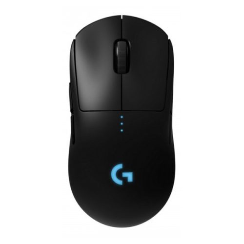 Egér vezeték nélküli LOGITECH Gamer Pro 2,4 GHz, USB 25K DPI fekete