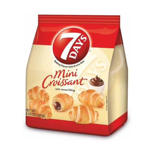 Croissant 7DAYS mini kakaós töltelékkel 200g