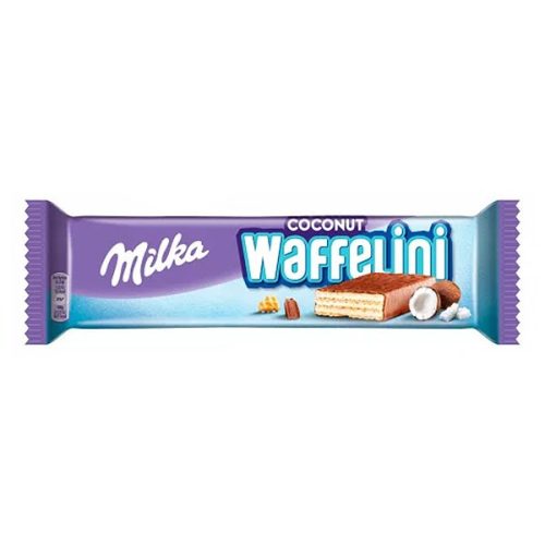 Töltött ostya MILKA Wafelini Coconut kókuszos 31g