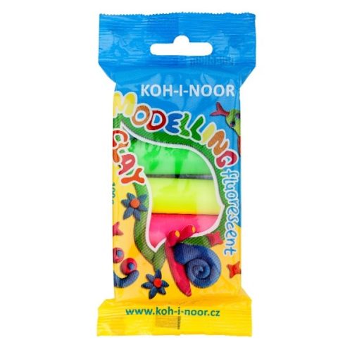 Gyurma KOH-I-NOOR 01315 5 szín neon 100 gr