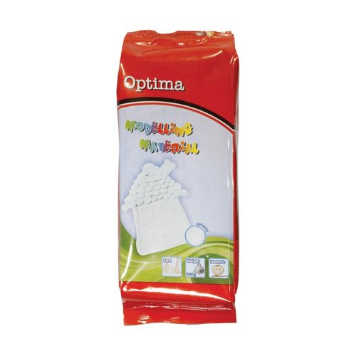 Modellező gyurma OPTIMA fehér 500 gr