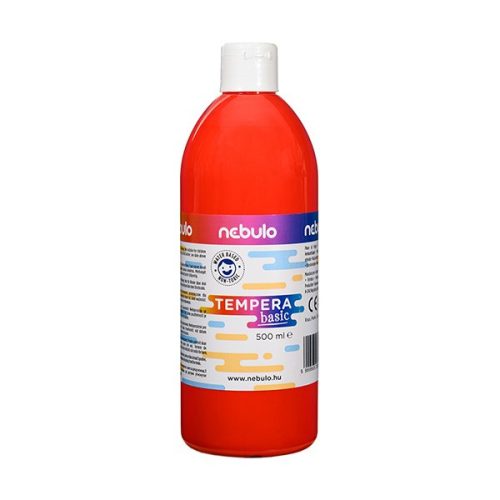 Tempera NEBULO 500 ml piros