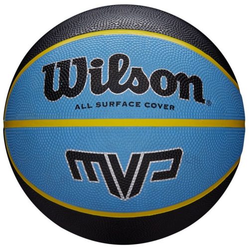 Kosárlabda Wilson MVP gumi 7-es méret fekete-kék