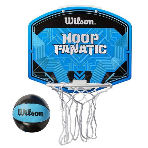 Kosárpalánk Wilson Fanatic mini hoop szett fekete-kék