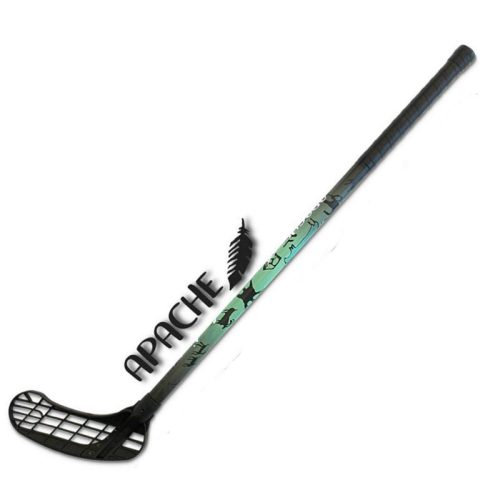 Floorball ütő Apache 80/91 cm jobbos zöld