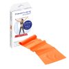 Fitnesz szalag Trendy Limite Band 2,5 m x 15 cm narancssárga extra gyenge