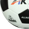 Futball labda Aktivsport ALLROUND fehér-fekete méret: 4