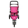 Bino 82912 Jogger futó babakocsi 45 cm-es babáig