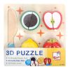 Bino 83416 3D fa puzzle  gyümölcs