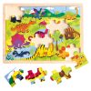 Bino 88079 Dinoszaurusz fa puzzle 20 darbos +10 hónapos kortól