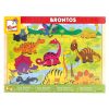 Bino 88079 Dinoszaurusz fa puzzle 20 darbos +10 hónapos kortól