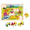 Bino 88079 Dinoszaurusz fa puzzle 20 darbos +10 hónapos kortól