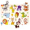 Bino 88116 Safari puzzle 11 részes +3 éves kortól